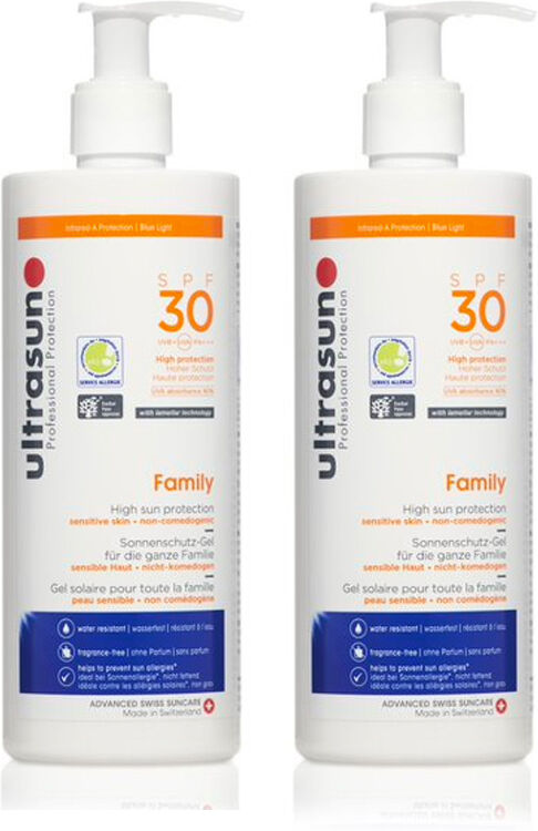 Ultrasun Super Sensitive Family SPF30 400ml Double