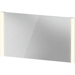 Duravit Licht & Spiegel Good Spiegel mit LED-Beleuchtung, Lichtfelder seitlich, Höhe 700mm, Weiß Matt, LM7868000000000, Länge: 1200mm