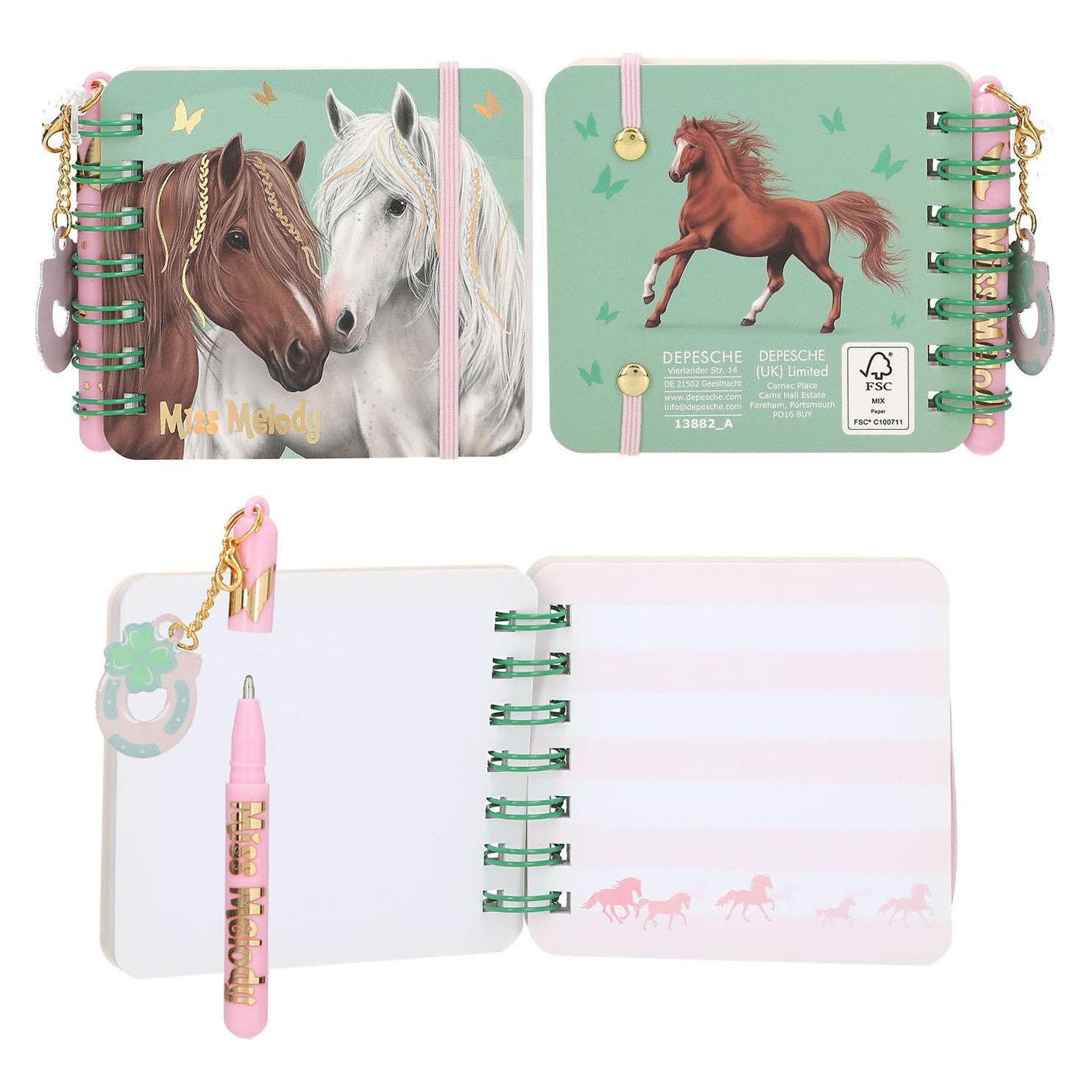 Depesche Miss Melody Notizbuch mit Stift (DP13882)