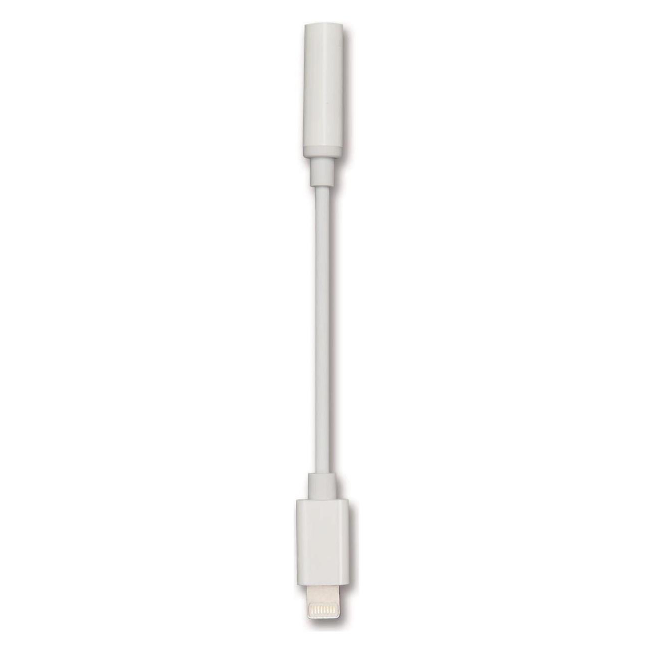 2GO Audio-Adapter Stereo Lightning 20cm weiss (797140)