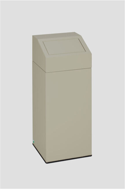 VAR Collecteur de déchets recyclable gris 47 l (1237)