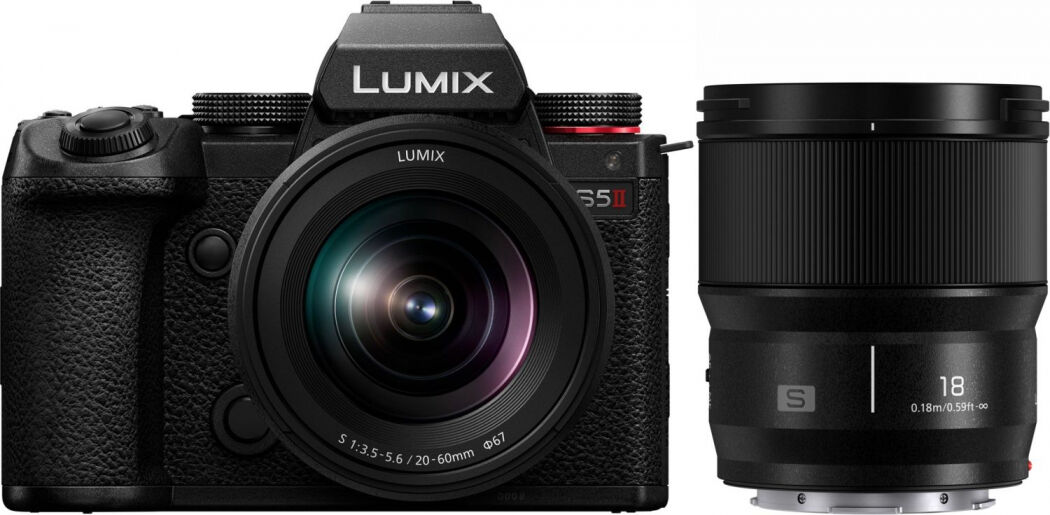 Panasonic DC-S5 II + S 20-60mm + S 18mm f1,8   400,00EUR Lumix Cashback