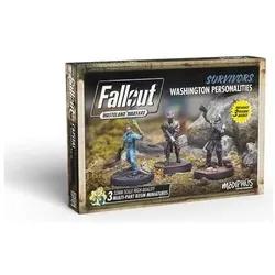 Modiphius Fallout: Wasteland Warfare - Survivors: Washington Personalities