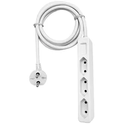 POWERTEC ELECTRIC Powertec Slimline-Eurosteckdose 3 fach