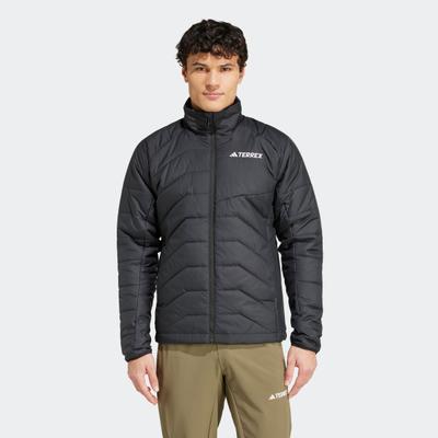 Steppjacke ADIDAS TERREX "MULTI SYNTHETIC ISOLIERENDE", Herren, Gr. S, schwarz, Obermaterial: 100% Polyester, Jacken Steppjacke