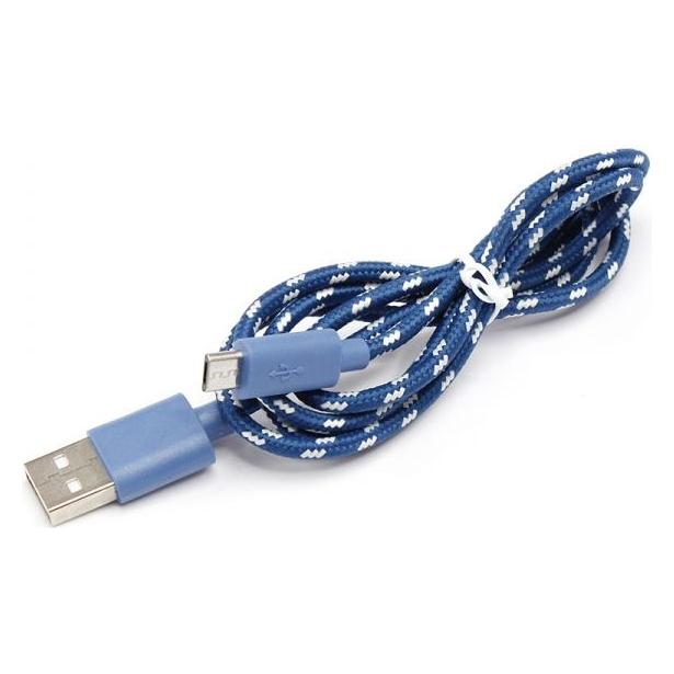 Sbox USB-1031BL USB->Micro USB 1M blue (1 m, USB 2.0) (T-MLX36108)