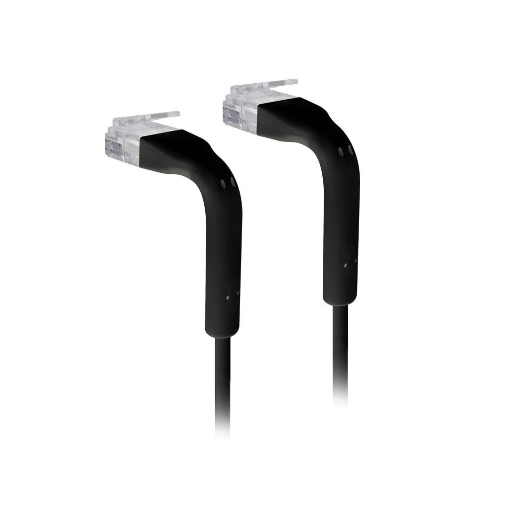 Ubiquiti UniFi - Patch-Kabel - RJ-45 (M) zu RJ-45 (M) 0,4m schwarz 50er-Pack