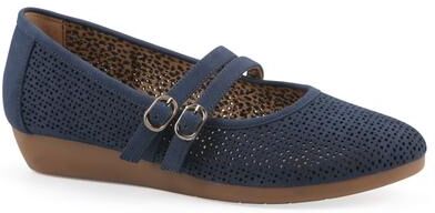 Women's Rivian Mary Jane by Cliffs in Dark Blue Nubuck (Size 10 M)