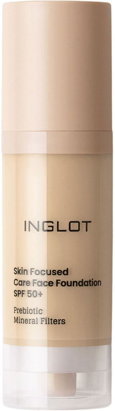INGLOT Skin Focused Care Face  Foundation SPF50 30ml