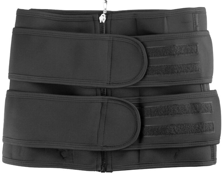 Italian Design regulujący neoprenowy pas wyszczuplający   czarny - Refurbished