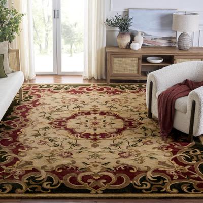 SAFAVIEH Handmade Classic Signa Traditional Oriental Wool Rug