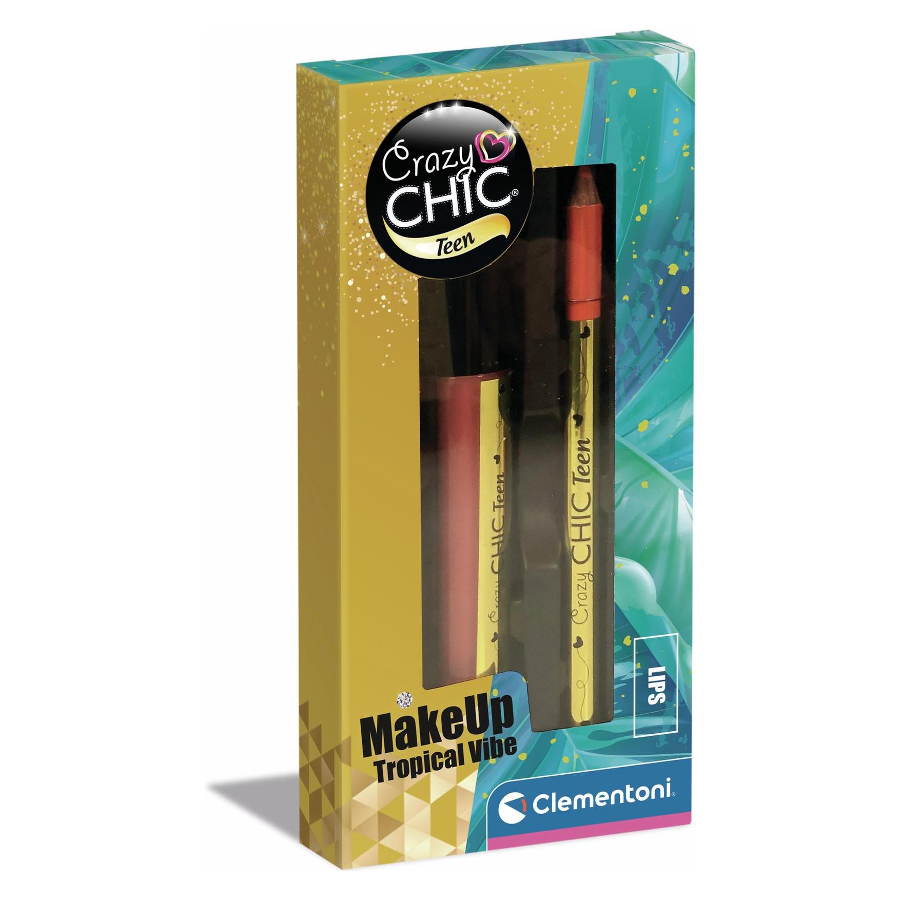 Clementoni Crazy Chic Teen - Lipgloss & Matita Tropical Vibe (18812)