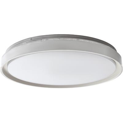 EGLO Deckenleuchte "SELUCI", weiß (nickelfarben), Ø 49 H: 8cm, 1 Stk., Leuchten, Wand-/Deckenleuchte, H8 x Ø49 cm, 4X10W inkl., Deckenleuchte