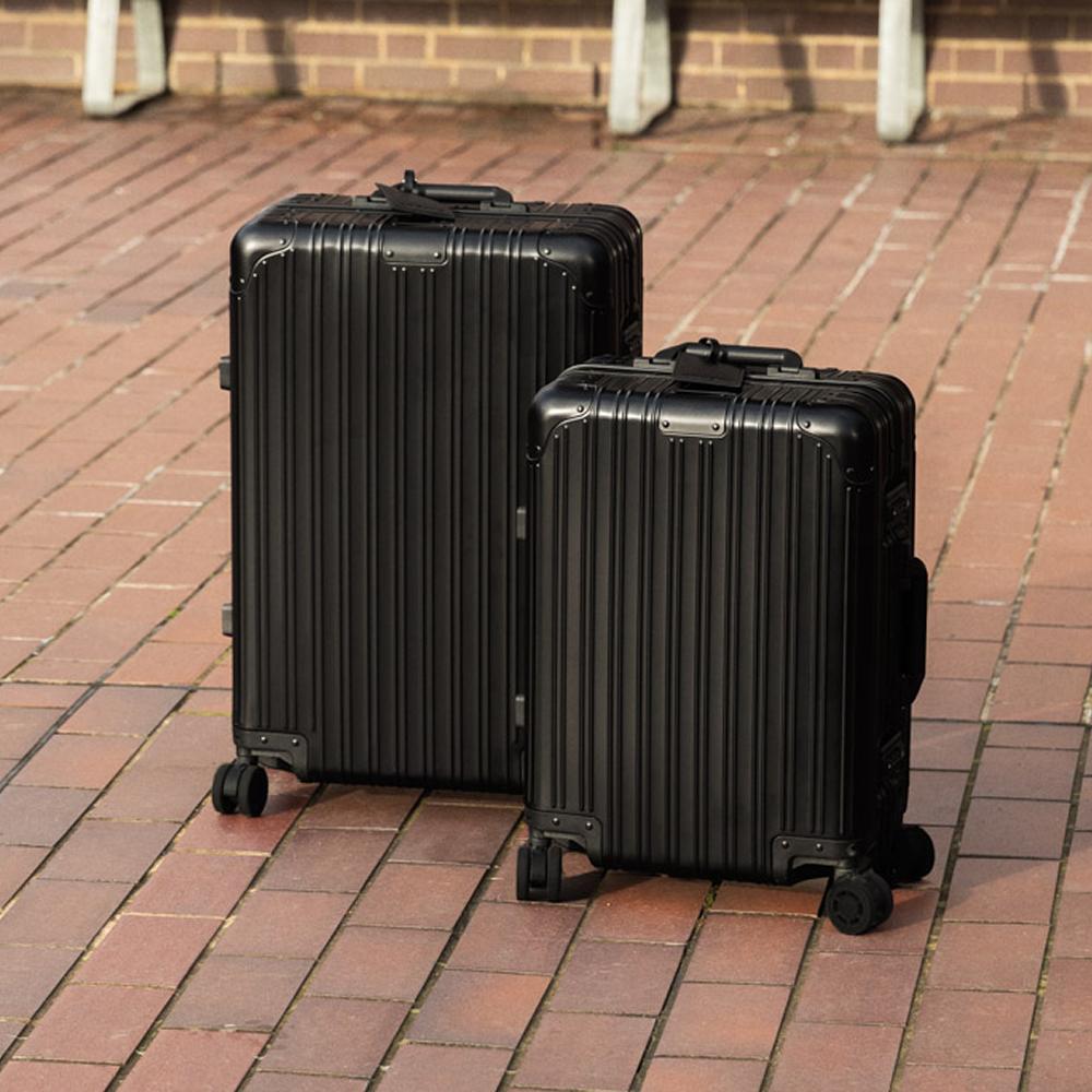 CREATE - LUGGAGE ALUMINIUM - Hartschalenkoffer aus Aluminium mit TSA-Schloss und multidirektionalen Rollen