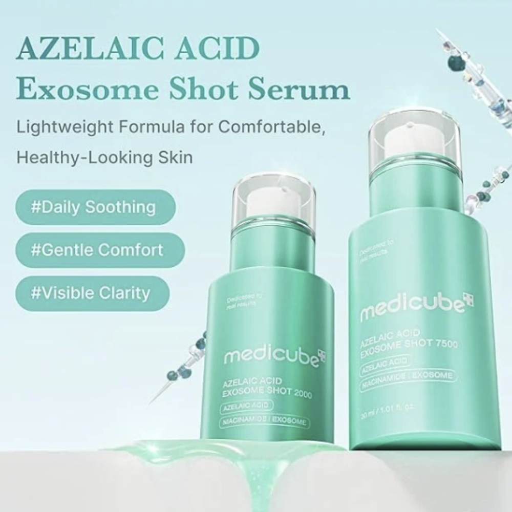 Medicube Azelaic Acid Exosome Shot 2000 Serum for Acne-Prone Skin 30mL