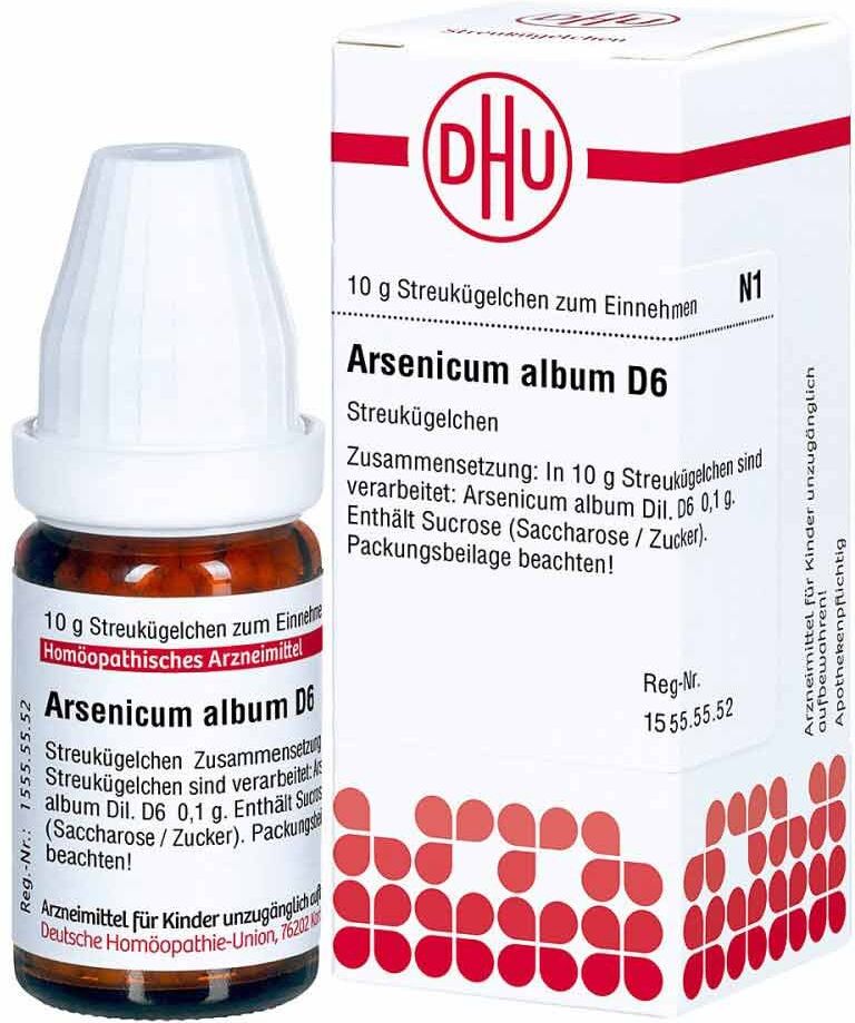 DHU Arsenicum Album D6 Globuli