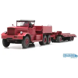 Artitec Fertigmodell Diamond T Lkw mit Anhänger Zivil 387.430