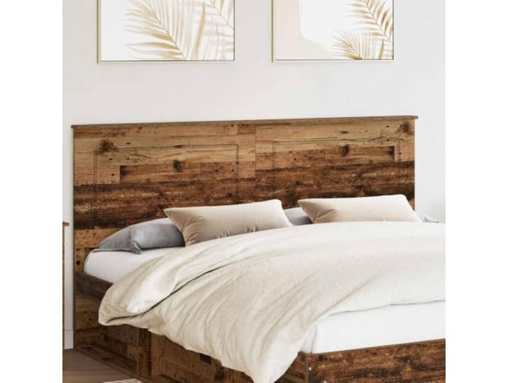 RJPLMFV Kopfteil aus Holz, 100 cm Höhenverstellbar, Wandbefestigung, modernes Design, einfache Reinigung