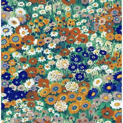 NextWall Floral Meadow Peel and Stick Wallpaper
