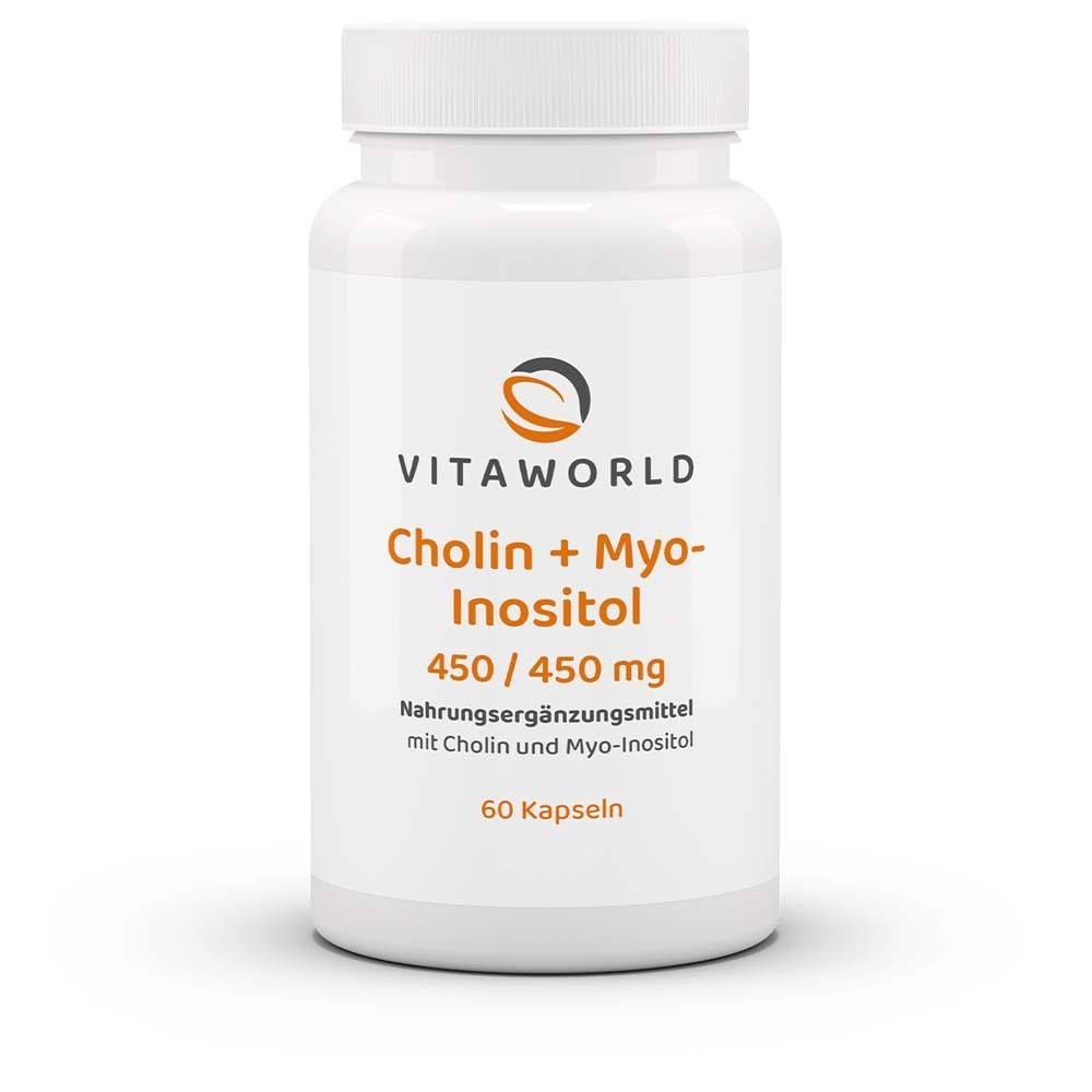 Cholin & Inositol 450 mg/450 mg Kapseln 60 St