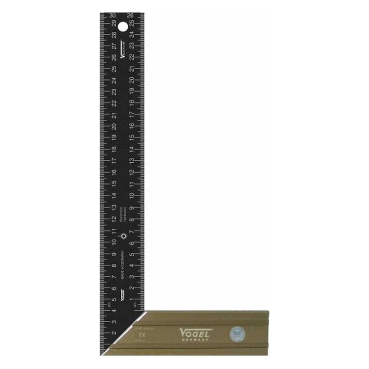 Vogel Tischlerwinkel 300x145mm HRB70 Gehrung+Mass,Alugriff, blendfr. (504034.2)