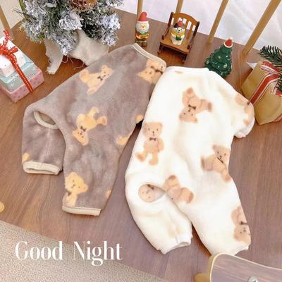 Happy Pet Pantry Warm Velvet Pet Plush Jumpsuit   Autumn Winter Dog Clothes XL 1