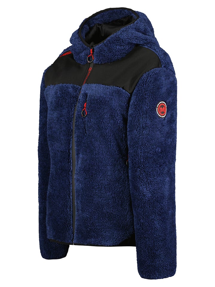 Maison Montaigne Fleecejacke "Telomai" in Dunkelblau - S