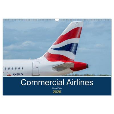 Commercial Airlines (Wall Calendar 2026 DIN A3 landscape), CALVENDO 12 Month Wall Calendar