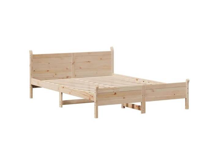 CONFORTHA®Structure de lit sans matelas 120x190 cm bois de pin massif - Lit & accessoires (14721)