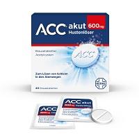 ACC® akut 600 mg bei Husten - nur 1 Brausetablette täglich 40 St