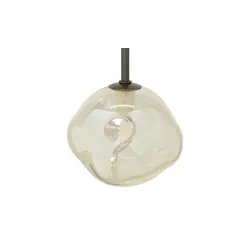 Pendelleuchte  Lava , beige , Maße (cm): H: 160  Ø: 15