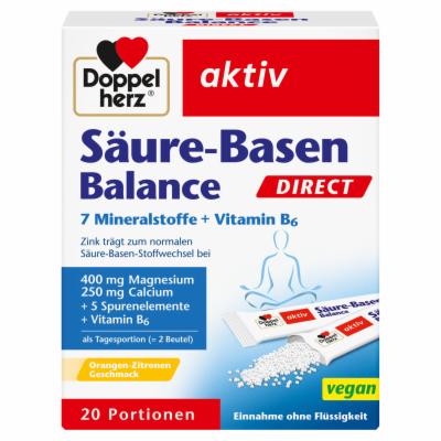 Queisser Pharma GmbH & Co. KG DOPPELHERZ Säure-Basen Balance DIRECT Pellets 46 g 06195714