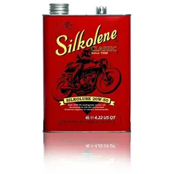 20W-50 Fuchs Silkolene Silkolube Oldtimer Motorrad Motoröl 4 Liter