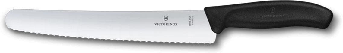 Brotmesser VICTORINOX "Swiss Classic 22 cm", schwarz, Kochmesser, Brotmesser schwarz Einheitsgröße