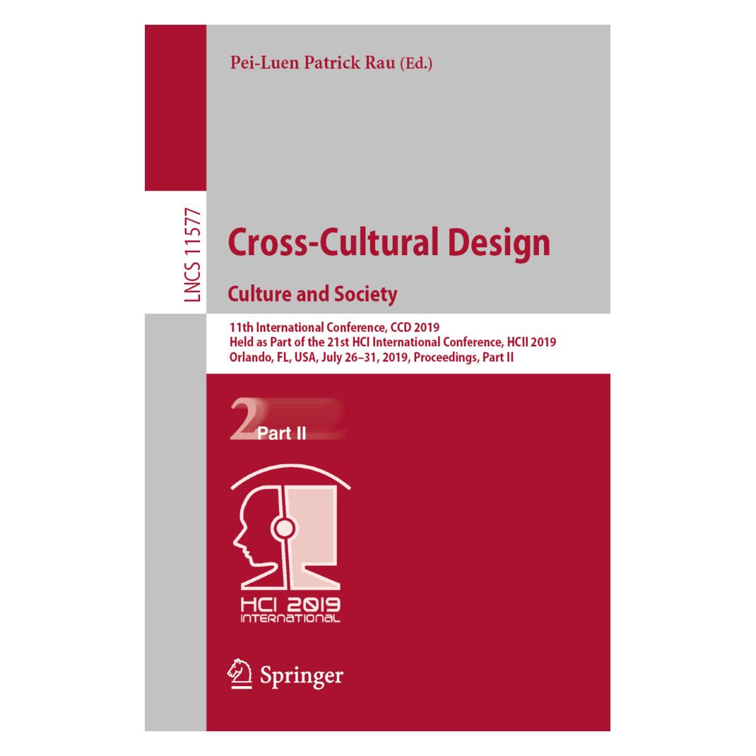 Springer Cross-Cultural Design. Culture and Society (Englisch, Softcover, Pei-Luen Patrick Rau) (56071953)