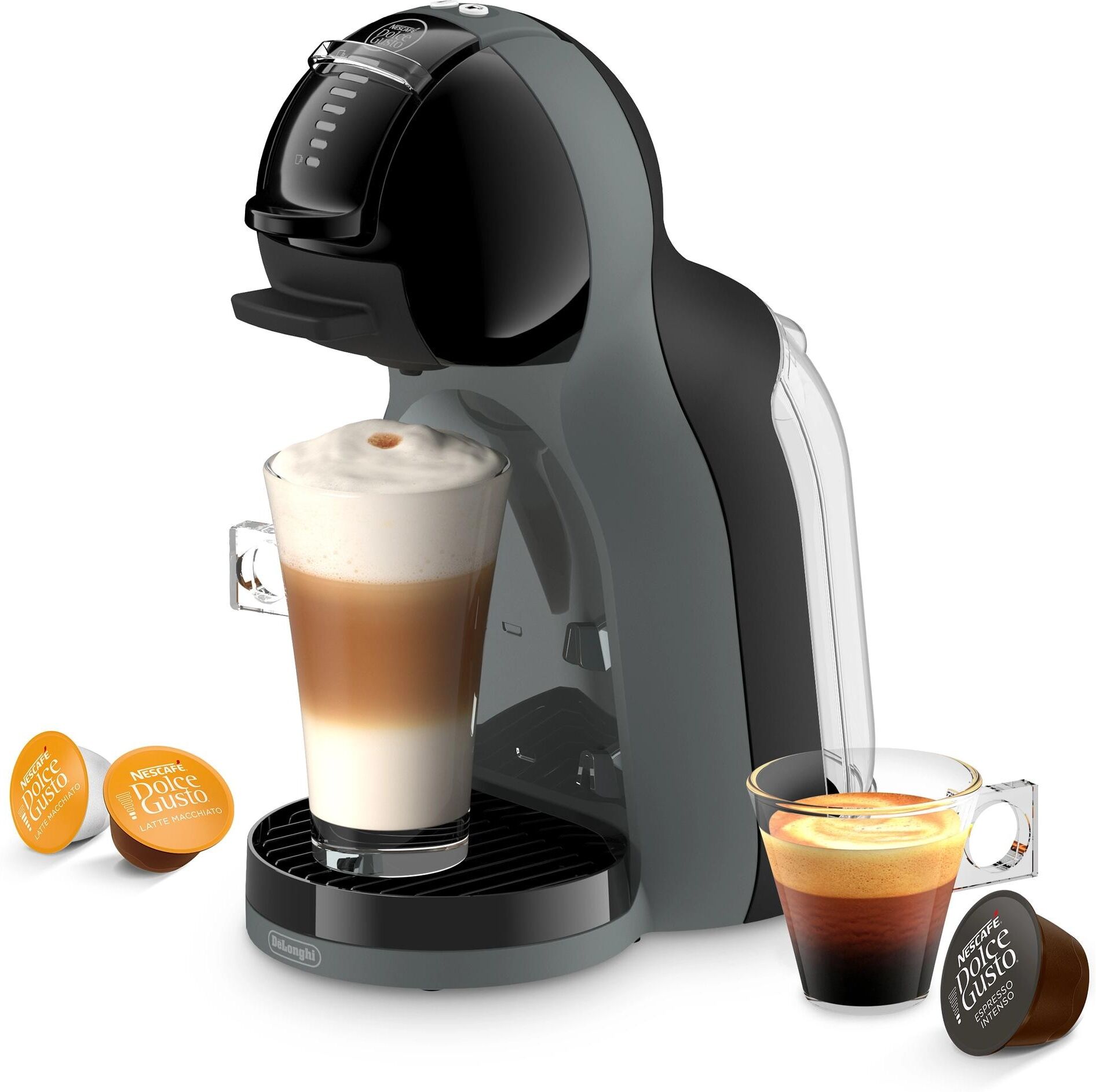 DeLonghi Kapselmaschine "Mini Me 2 EDG335.W", Energieeffizienz: A+++, grau, B:16cm H:30,5cm T:24cm, Kaffeemaschinen, Kapselmaschine grau Einheitsgröße