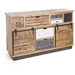 Sideboard TUDOR (LBH 125x37x80 cm) - LBH 125x37x80 cm
