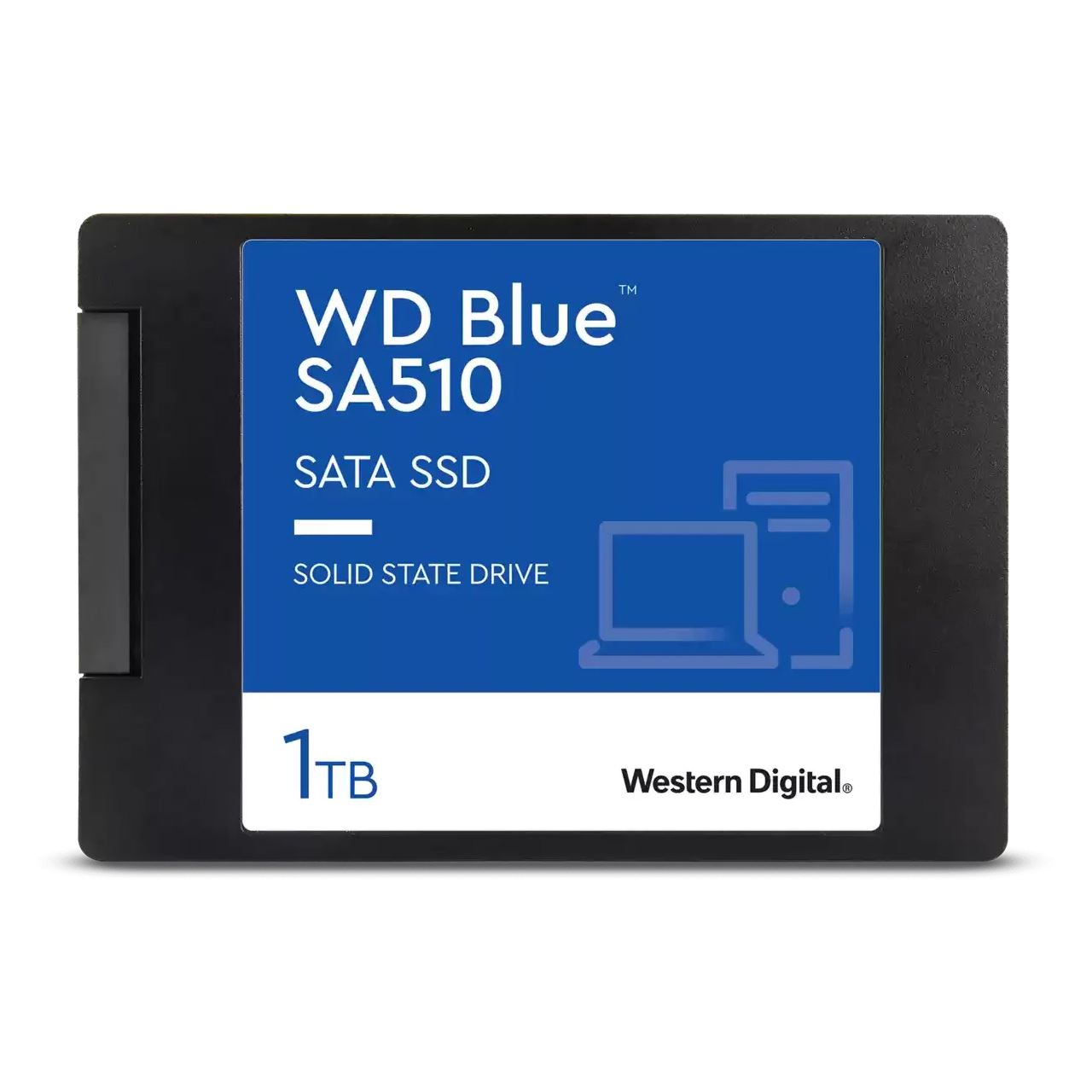1TB SanDisk WD Blue 2.5" (6.4cm) SATA 6Gb/s 3D-NAND TLC (WDS100T3B0A)