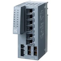 Siemens 6GK5106-2BD00-2AC2 SCALANCE XC106-2, unmanaged switch, 6x RJ45, 2x multimode SC 6GK51062BD002AC2