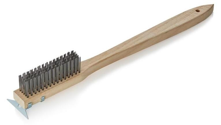 WAS Germany Reinigingsborstel met schraper L 50 cm