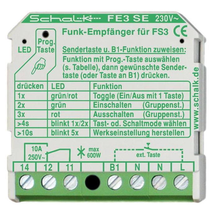 Schalk Funk-Empfängerschalter (Schaltaktor) (FE3SE9)