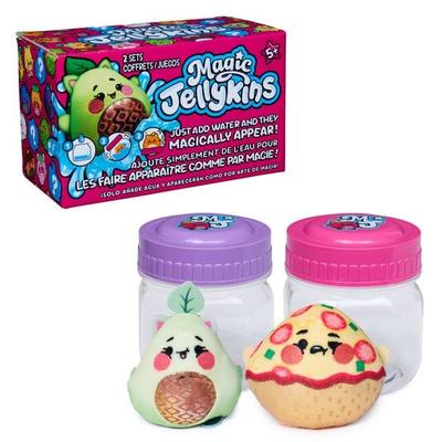Magic Jellykins - Sammelplüschfreunde im 2er Packmit magischem Wasser-Unboxing, Überraschungsspielzeug