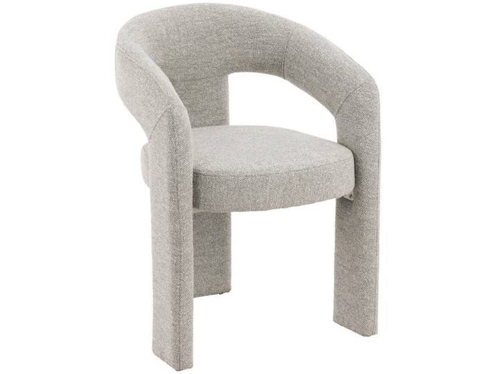 Niels Andersson Armlehnstuhl, Beige, Metall, 58x81x61 cm, inklusive Armlehnen, Esszimmer, Stühle, Esszimmerstühle, Armlehnenstühle