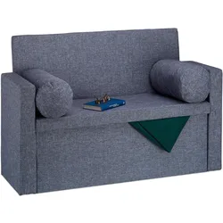 Relaxdays, Sitzbank, Sitzbank (115 cm)
