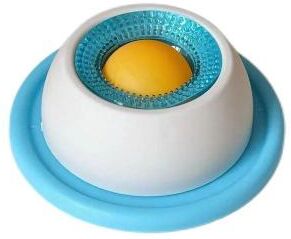 Inspire Essentials MindFeast Slow Feeder Cat Bowl Interactive Licking Mat Puzzle Toy blue