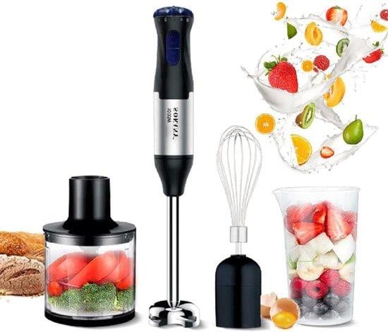 Sokany 4-in-1 Staafmixer Set Multicolor met 700 ml Beker