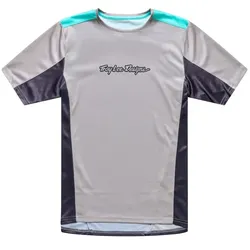 Troy Lee Designs Stage Signature Herren-Trikot mit Kurzarm Stone Gr. M