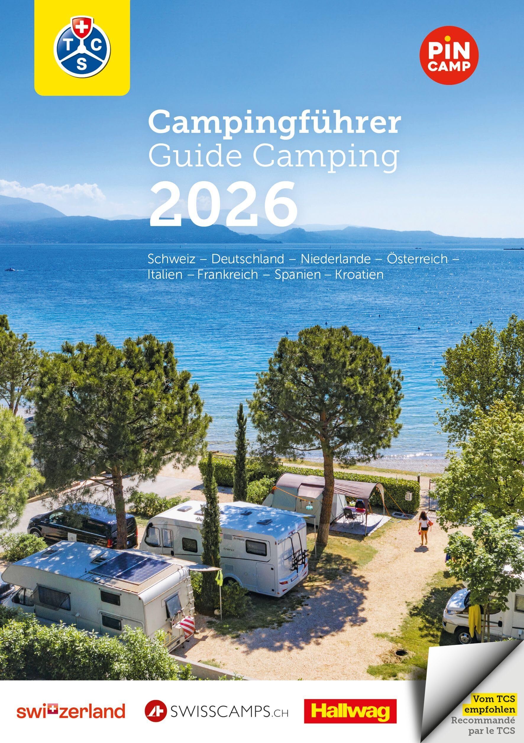 Hallwag TCS Campingführer Schweiz - Europa 2026 - Preis vom 14.10.2026 23:07:16 h