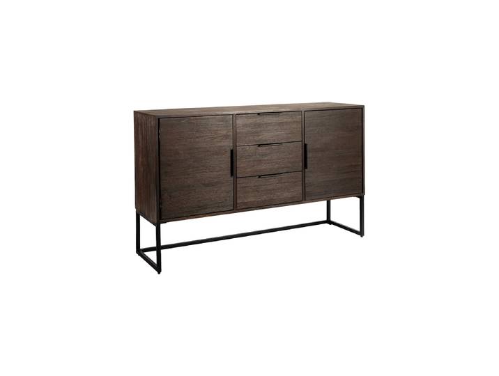 Massives Design Sideboard „Webster Teak White Label by Bloomingloft