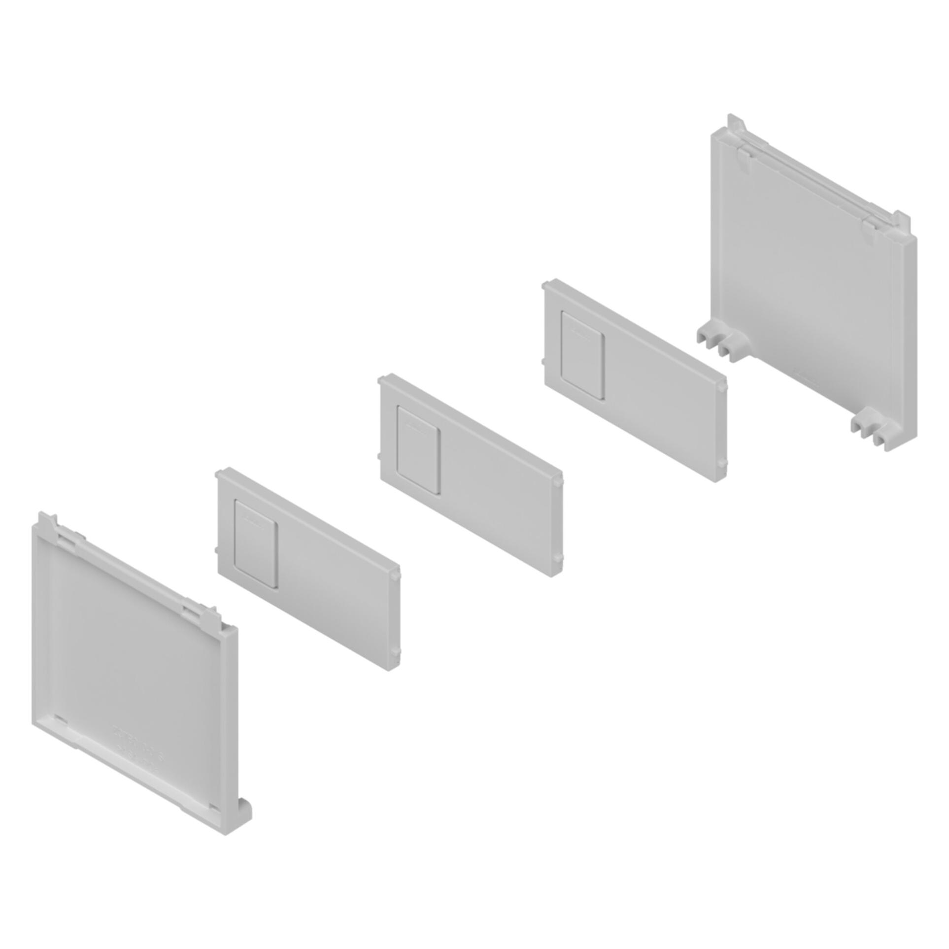 Blum Flaschenset AMBIA-LINE 100 für Frontschubkasten (05541312)